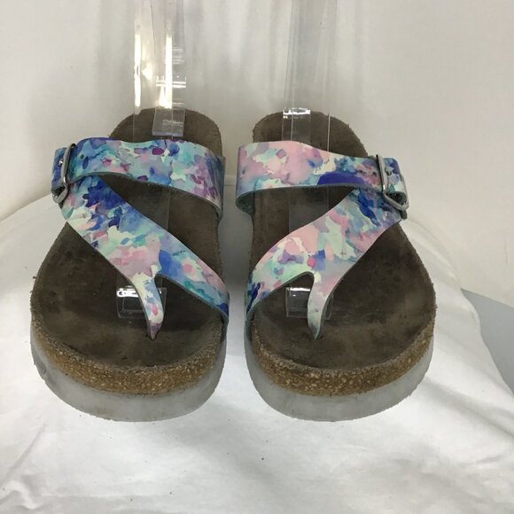 Mephisto Helen Sandals Blue Multicolour Size 36 (US 5) - Picture 9 of 13